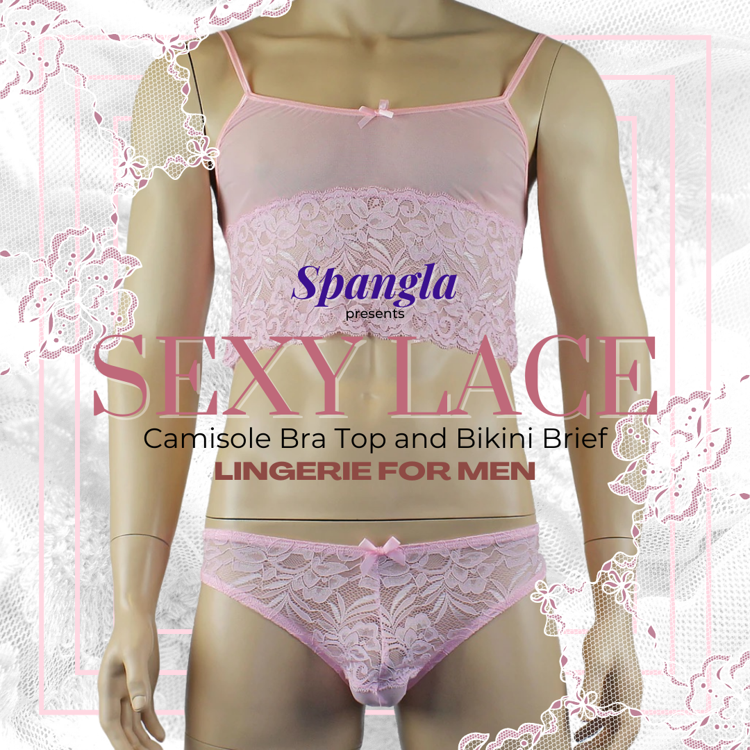 On the Lighter Blush and More Feminine Note of a Spangla Lingerie for