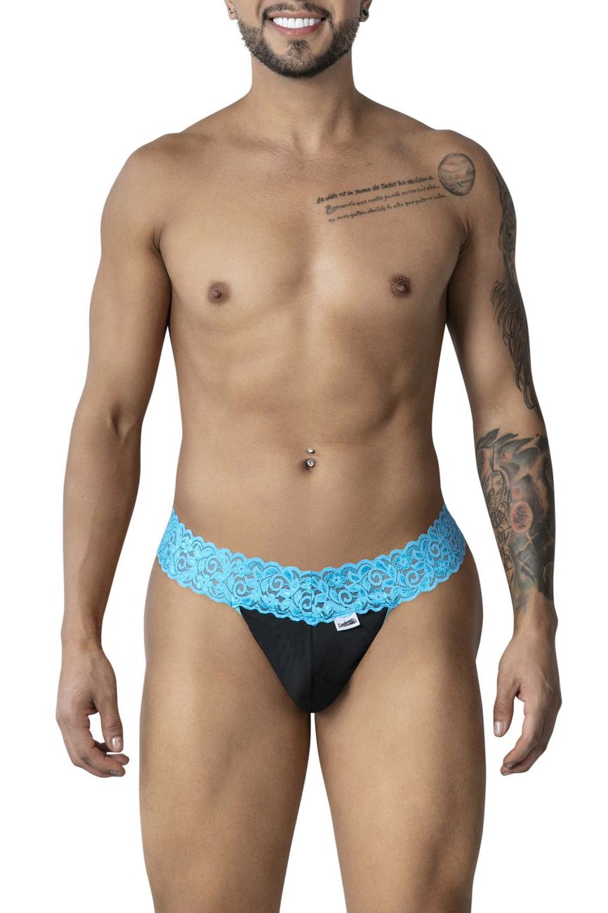 CandyMan 99370 Men Sexy Best Seller Thongs Blue
