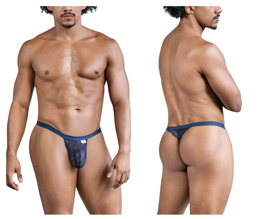 CandyMan 99823 Lace Thongs Blue