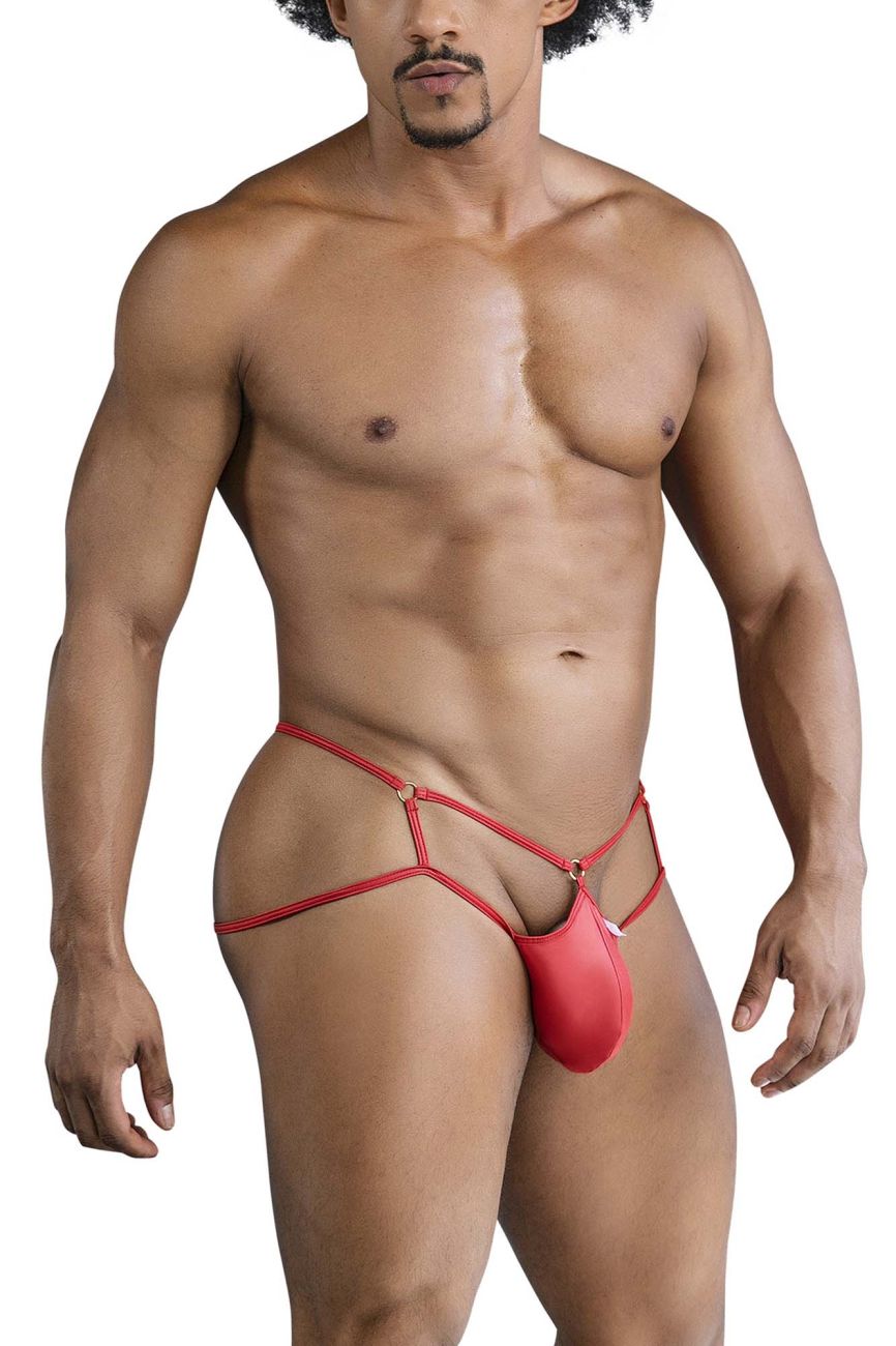 CandyMan 99831 Cage Mens Jockstrap Red