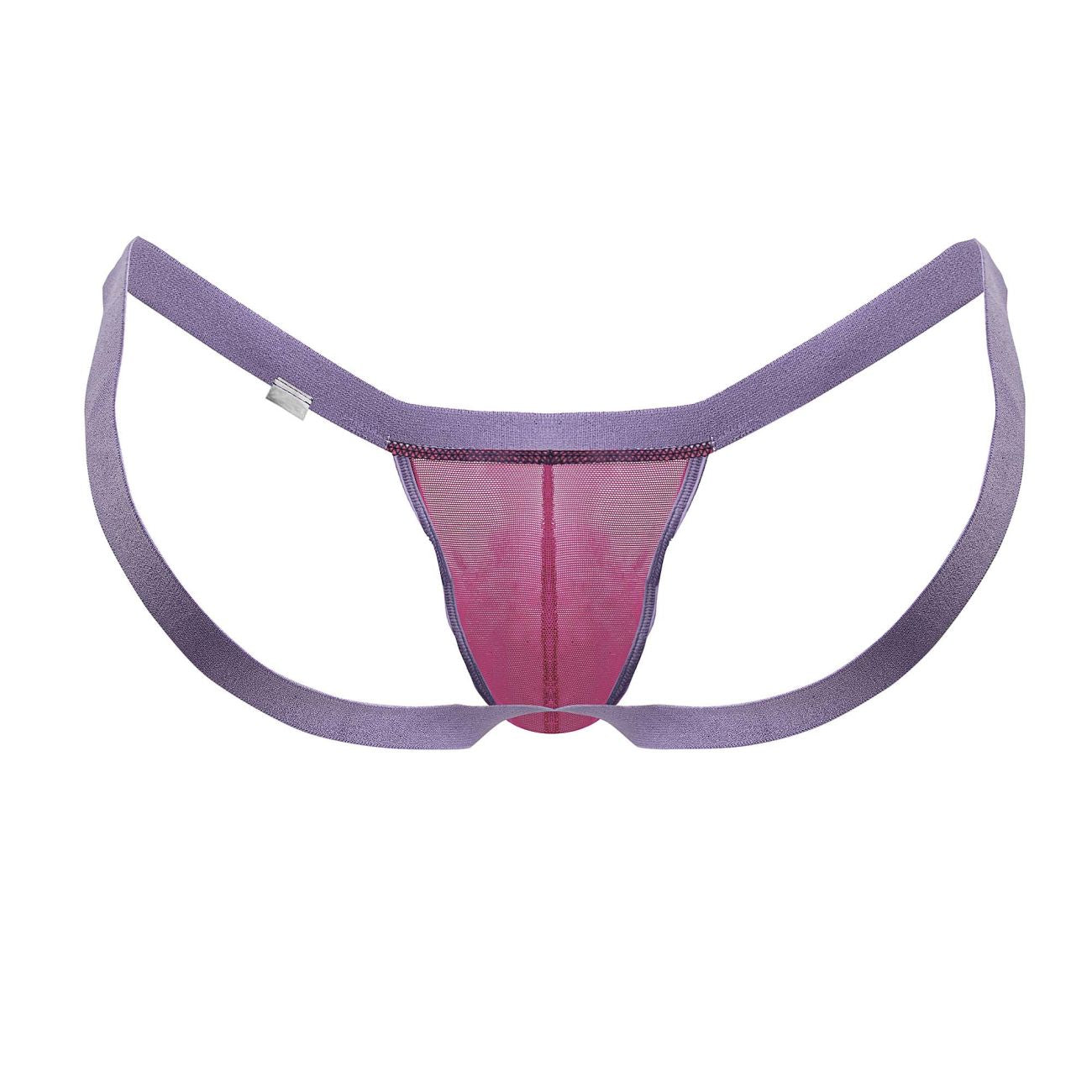 CandyMan 99841 Male Sexy Mesh Thongs Hot Pink