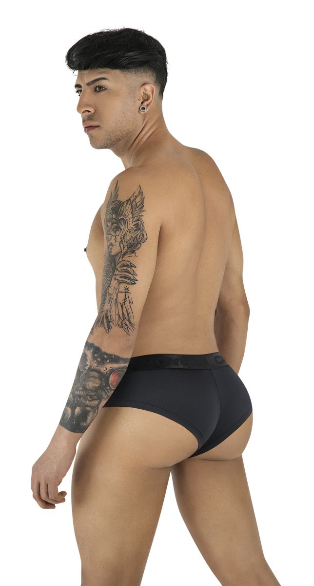 CandyMan 99932 Mens Supportive & Refined Briefs Black
