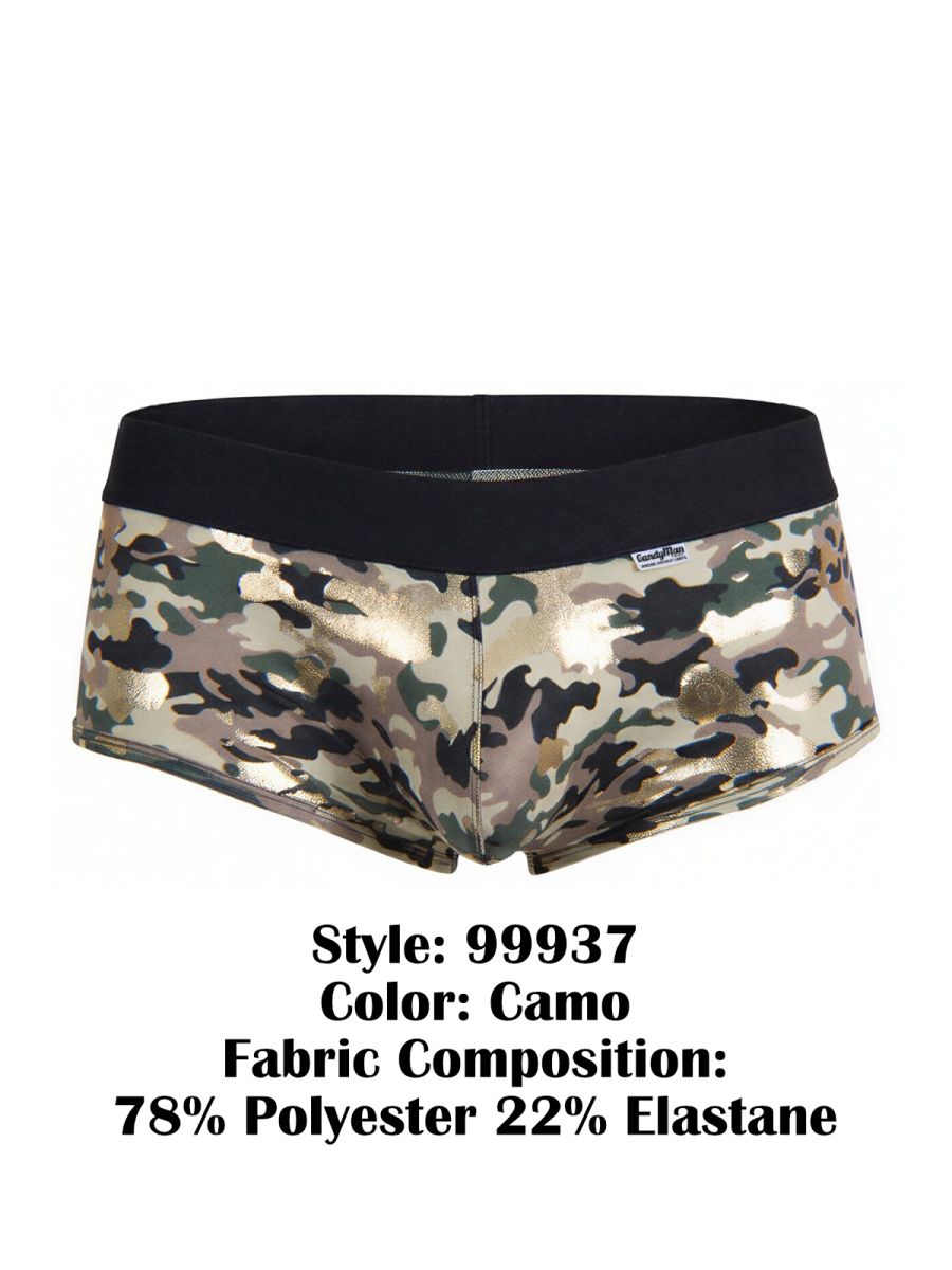 CandyMan 99937 Mens Everyday Essentials Trunks Camouflage