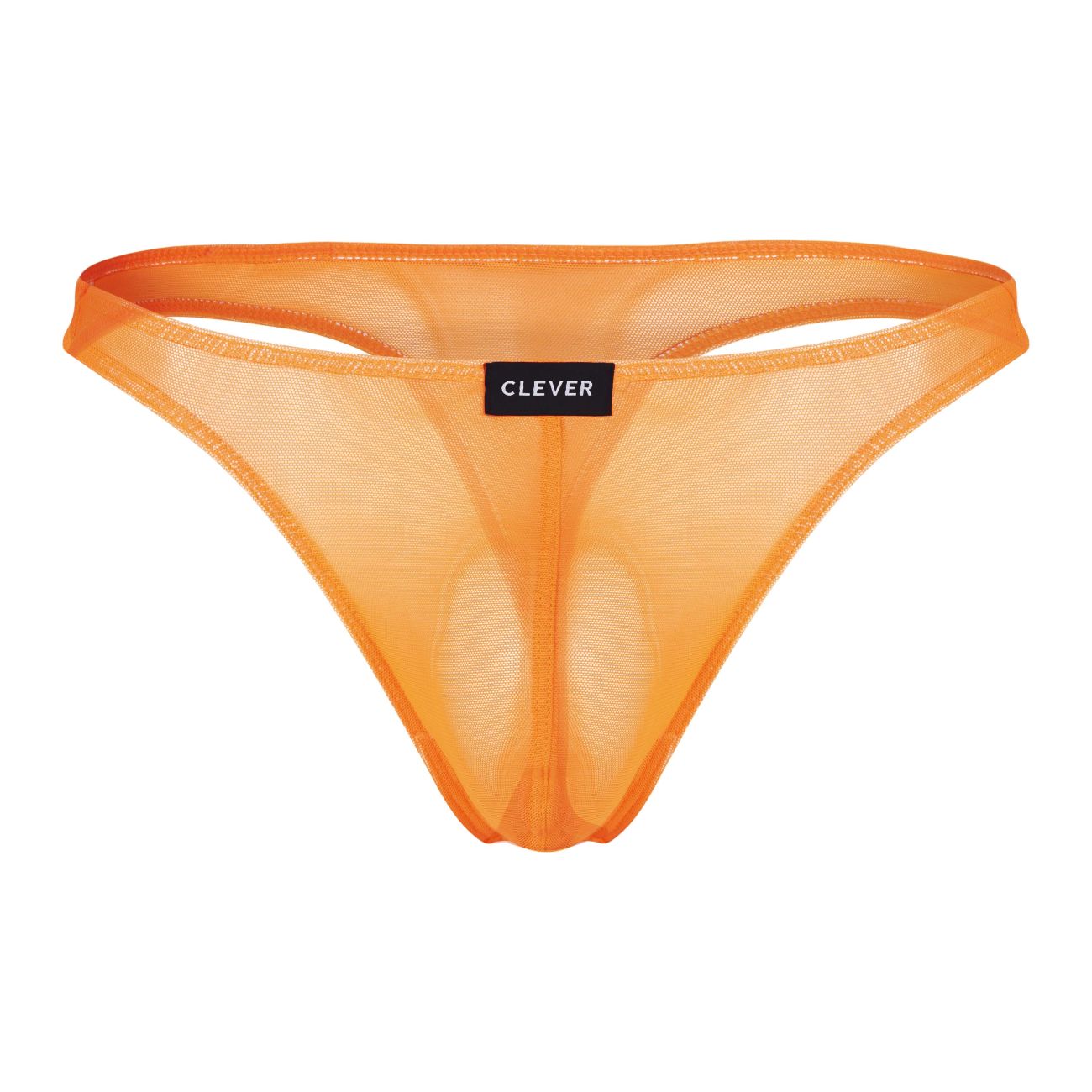 Clever 100008 3PK Australian Latin Thongs Black-Orange-Black