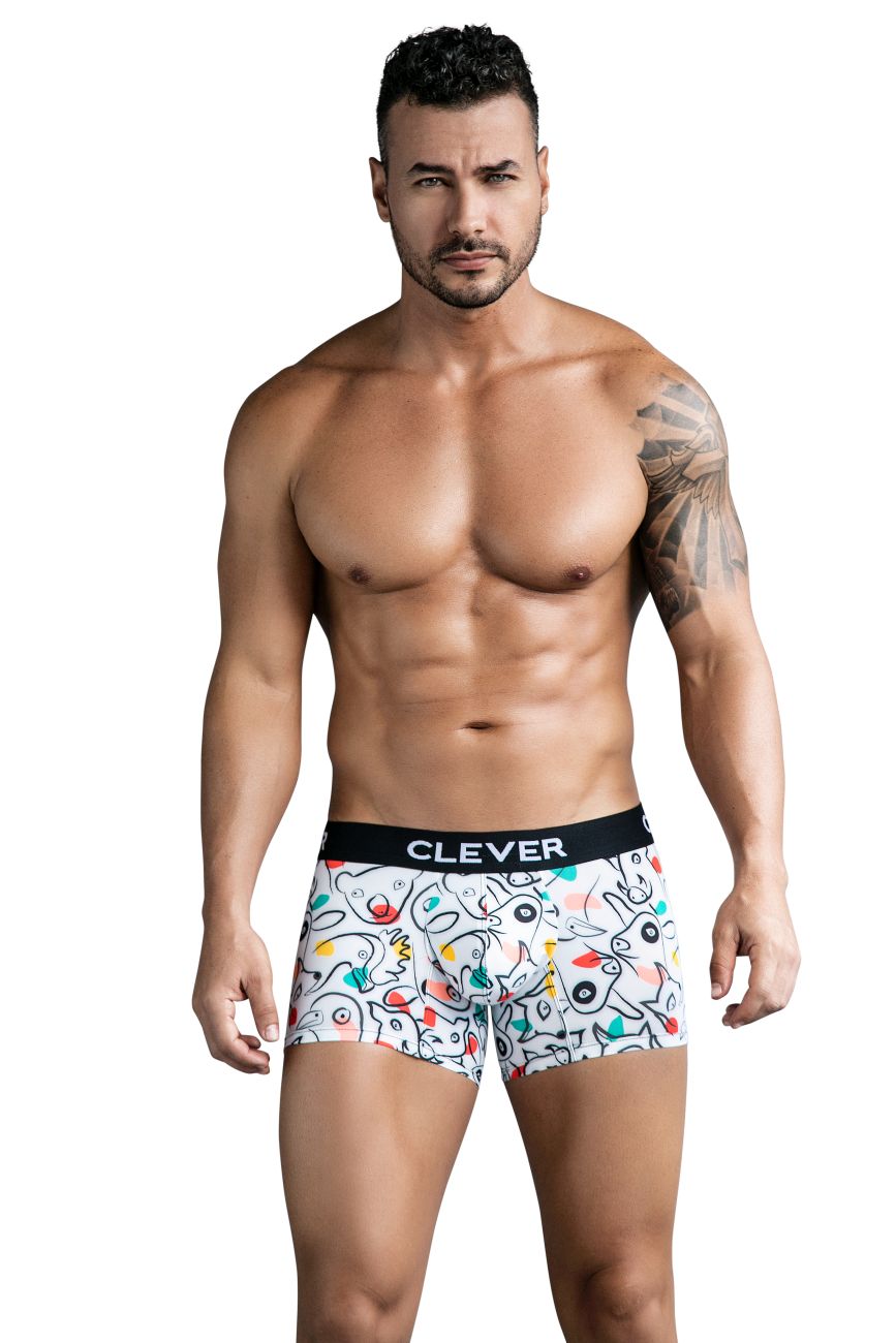 Clever 1725 Grange Trunks White Multi