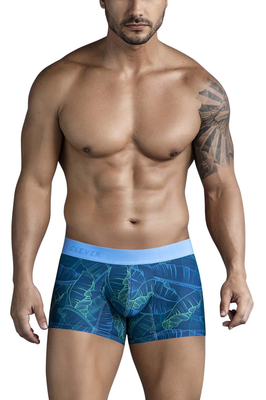 Clever 1727 Mens Shape & Comfort Trunks Dark Blue