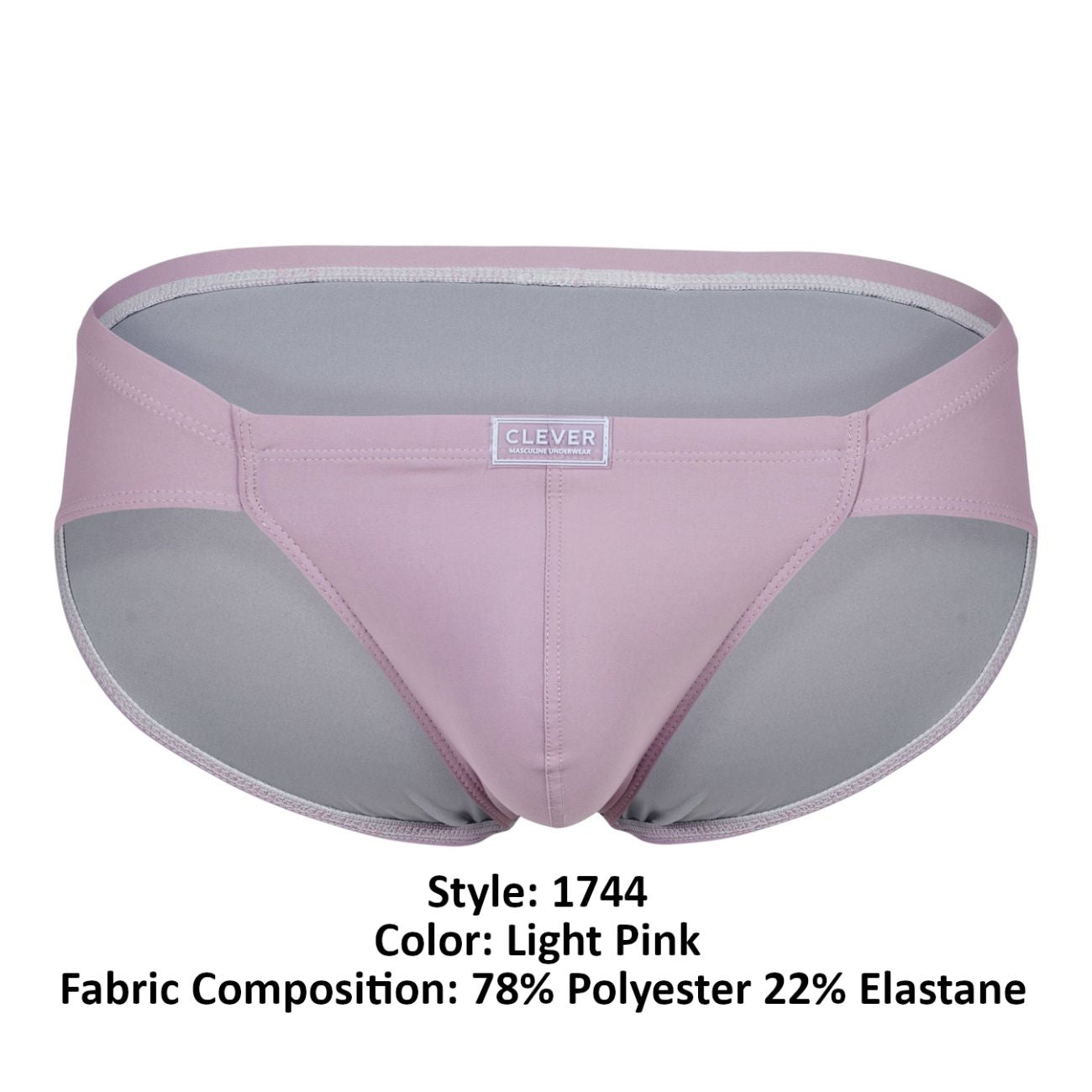 Clever 1744 Spring Briefs Light Pink
