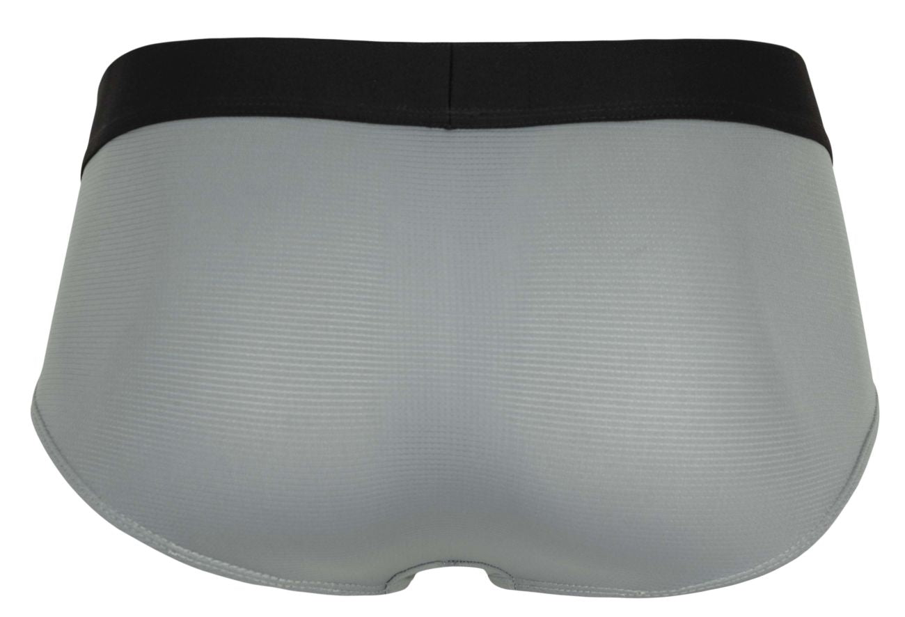 Clever 1862 Oneal Male Sleek & Modern Briefs Gray