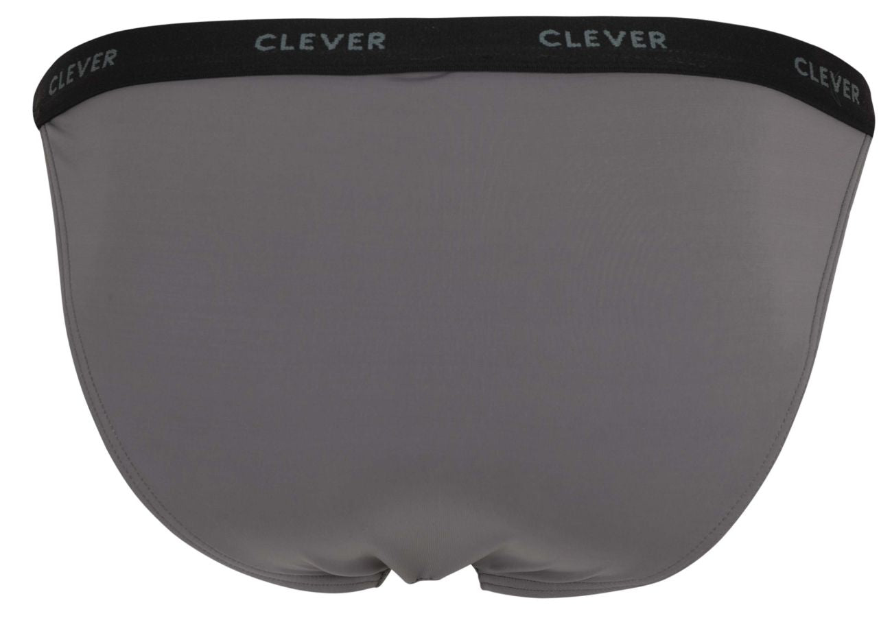 Clever 1867 Tokio Mens Sleek Bikini Brief Gray