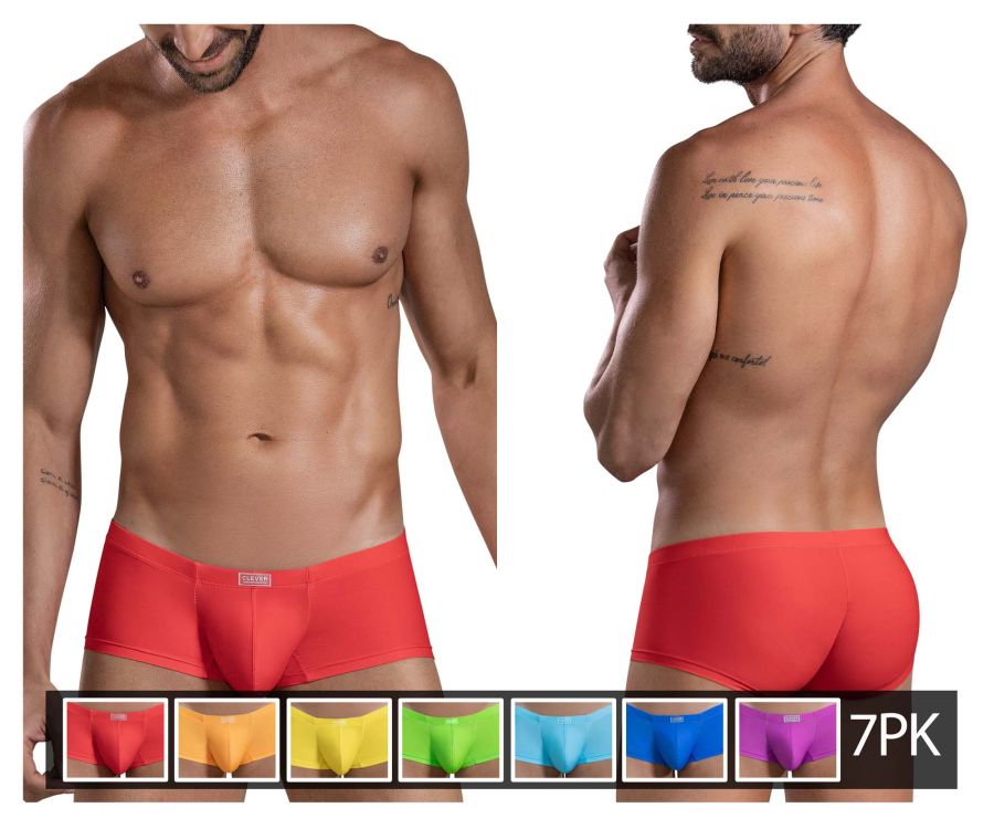 Clever 229946 7PK Trunks Multi Coloured 7 Pack