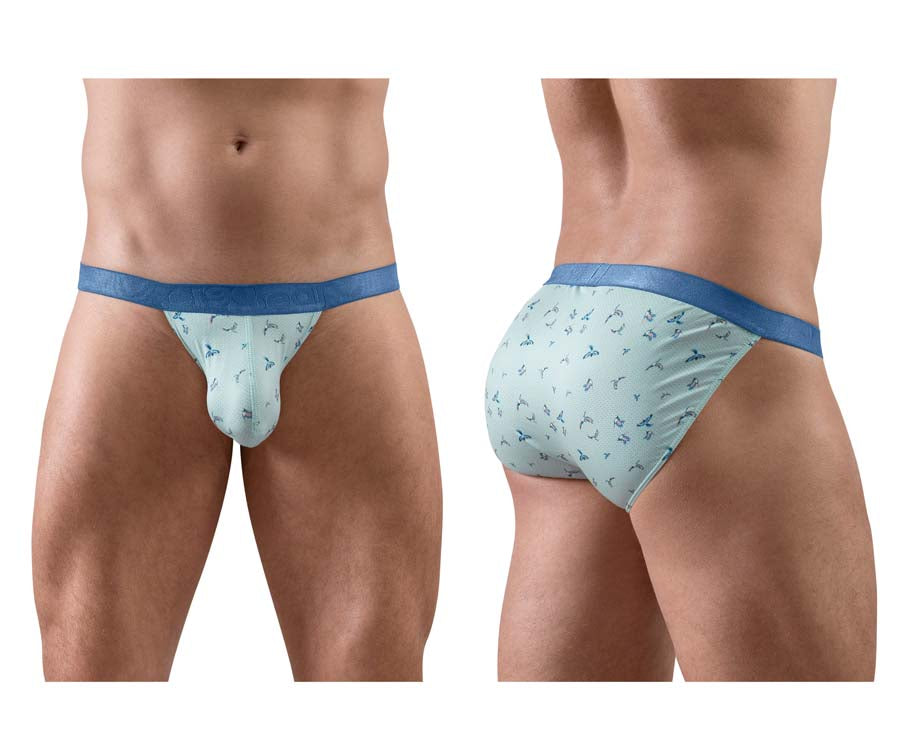 ErgoWear EW1777 SLK SE Male Comforatable Bikini Frost Birds