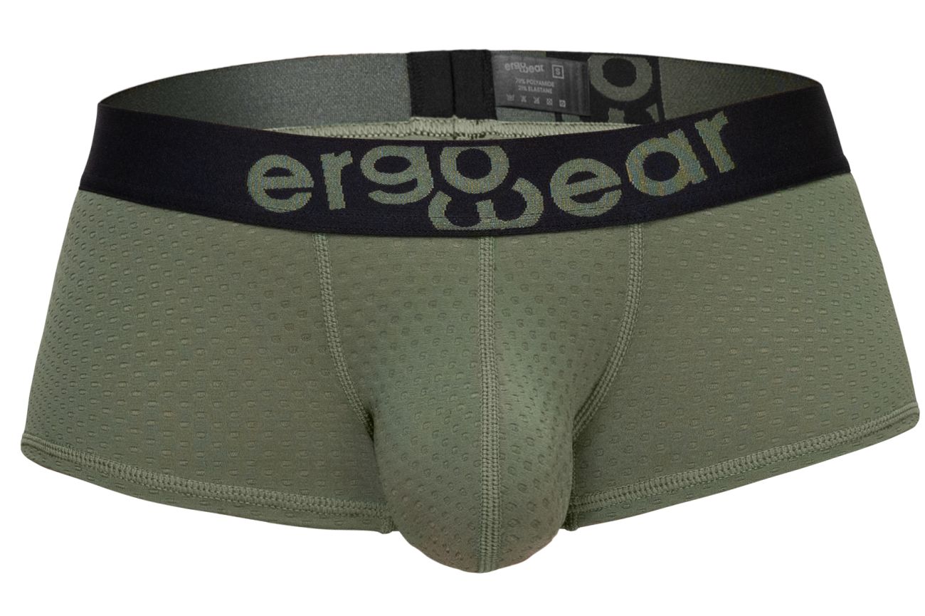 ErgoWear EW1787 MAX FLOW Mens Sleek Trunks DArk Green
