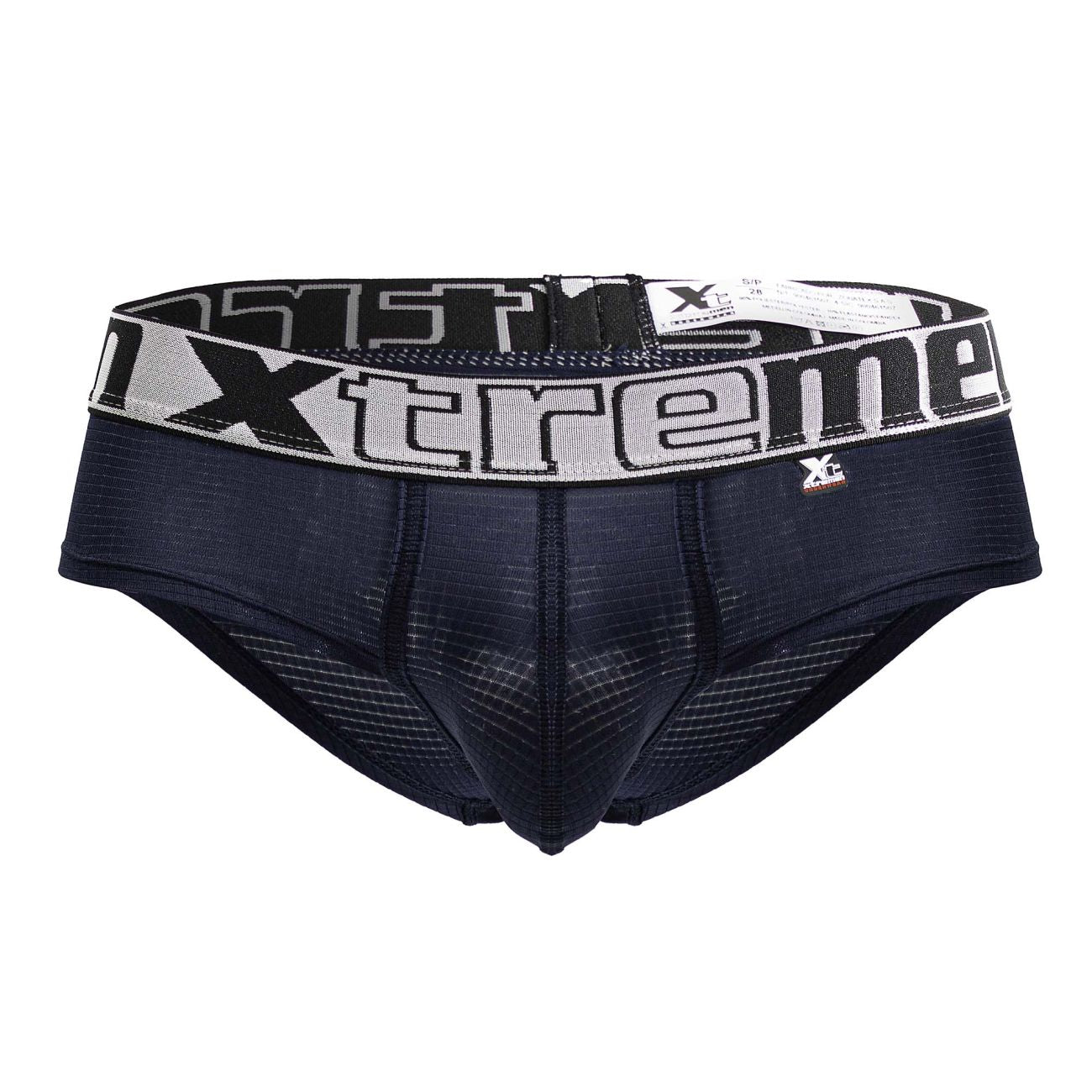 Xtremen 91221 Microfiber Mens Underwear Briefs Navy
