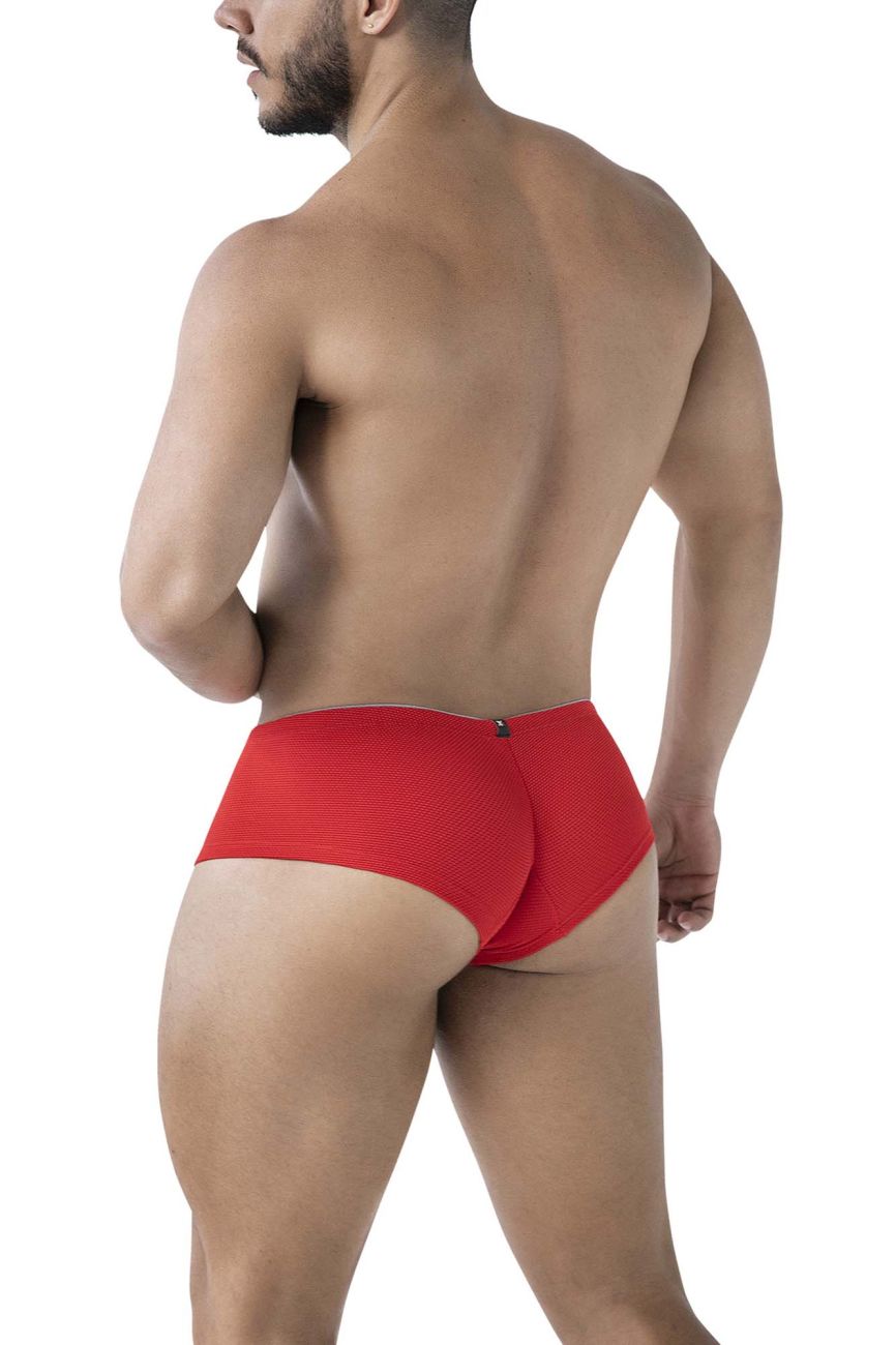 Xtremen 91225 Male Microfiber Modern & Sexy Trunks Red