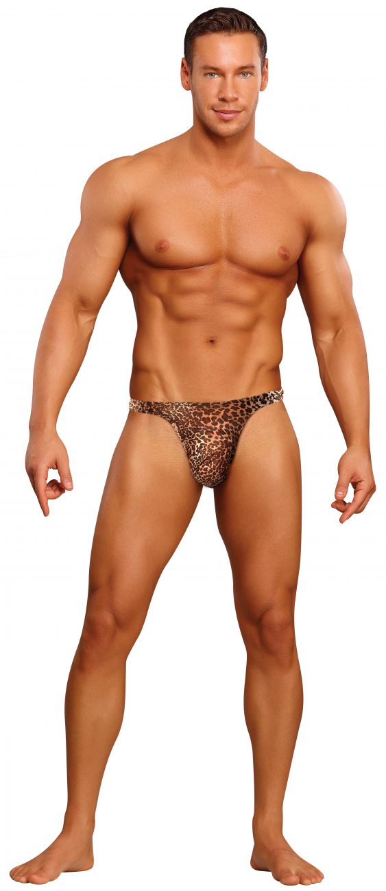 Male Power 444030 Animal Wonder Thong Leopard