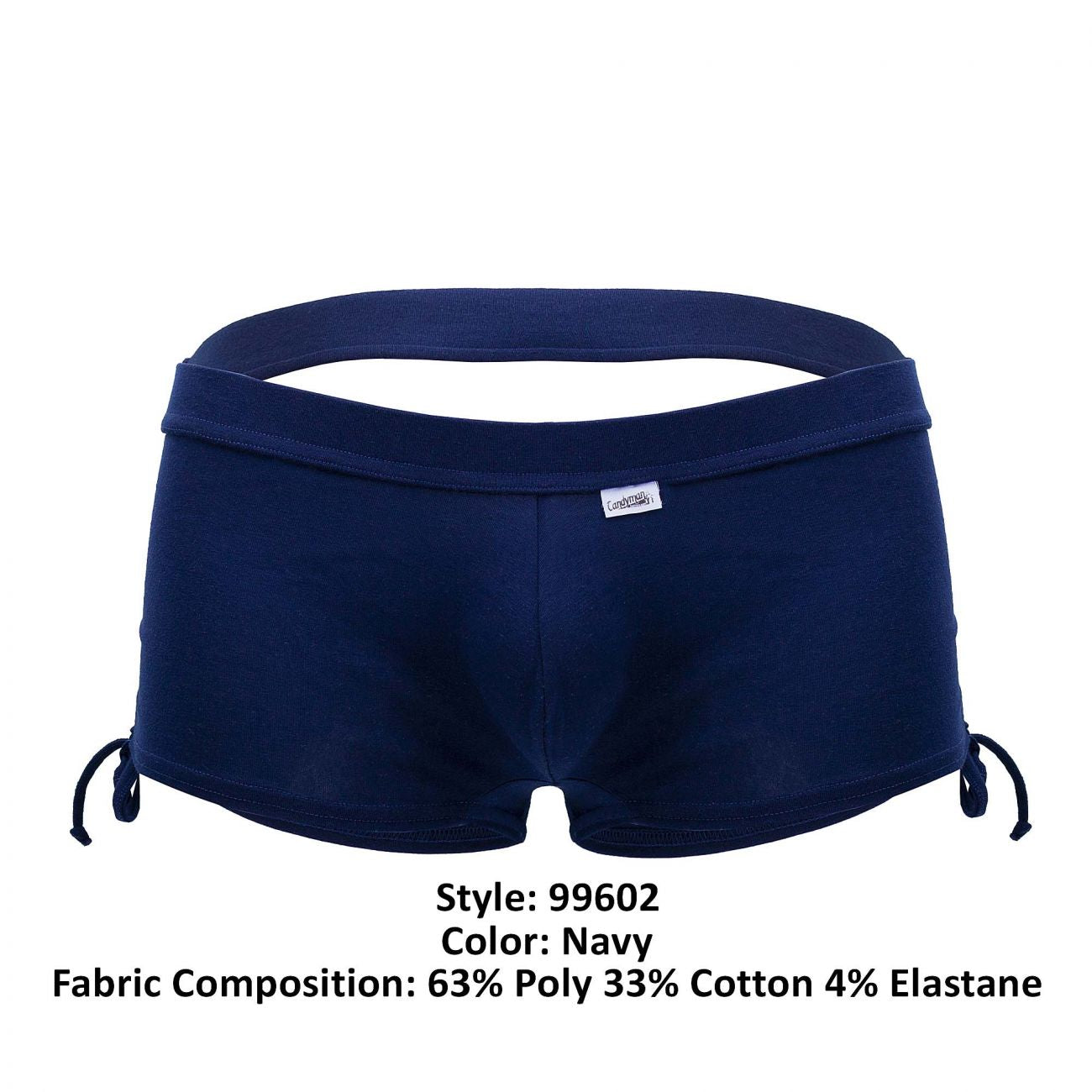 CandyMan 99602 Lounge Pajama Shorts Navy