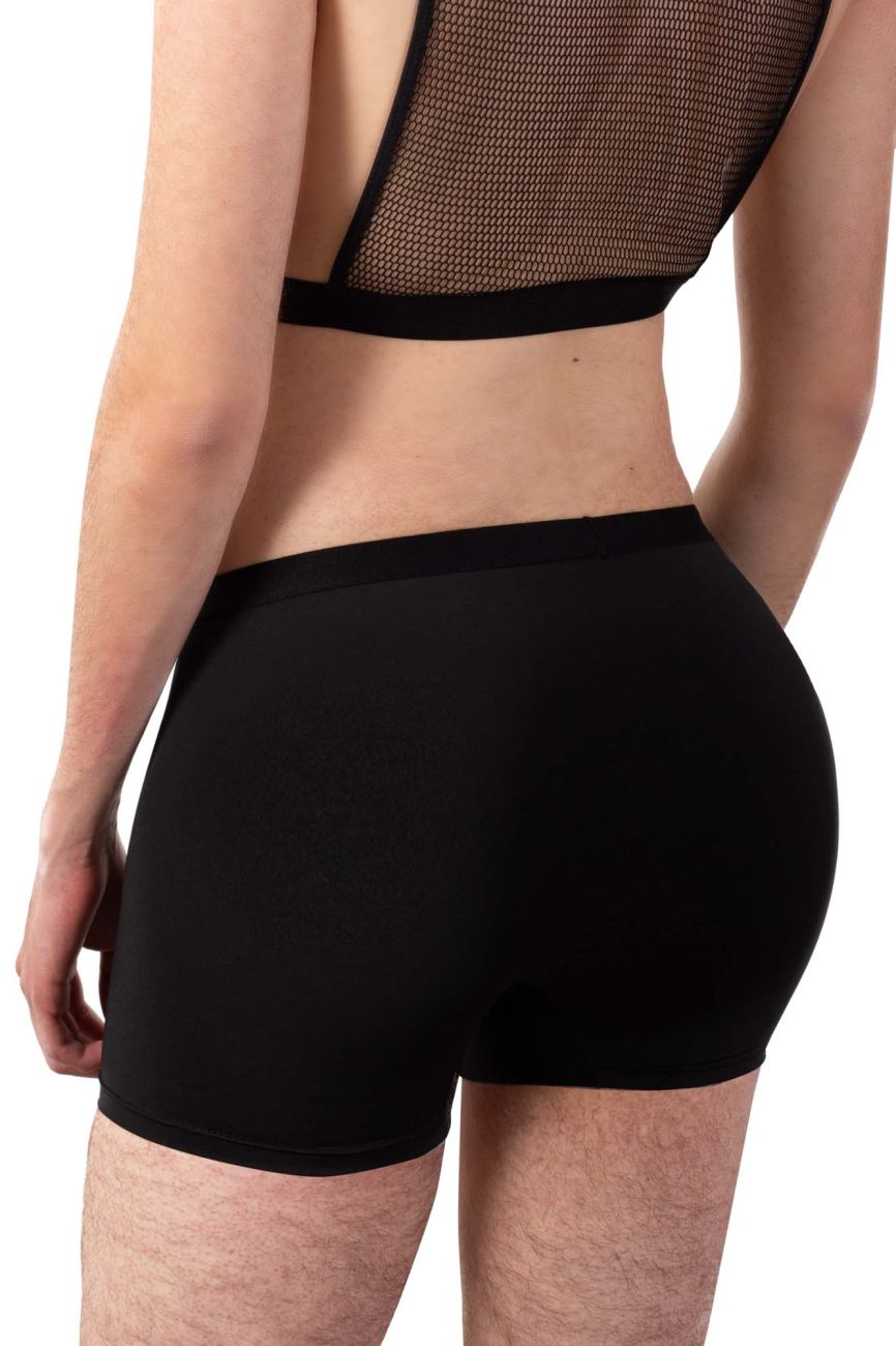 PLURAL PL008 Non-binary Underwear Trunks Black