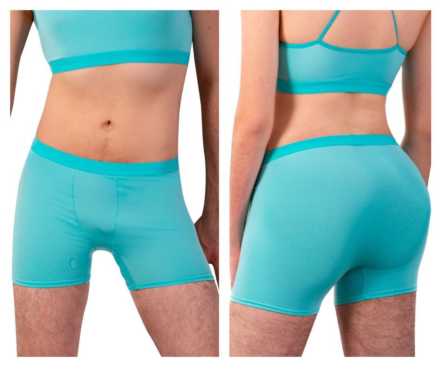 PLURAL PL008 Non-binary Underwear Trunks Mint Green