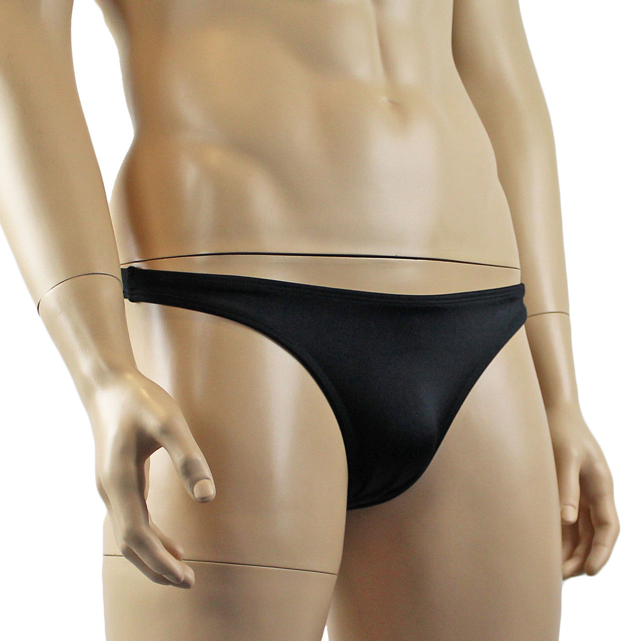 Mens Lisa Gaff Thong Tuck In and Hide the Package (black plus other co