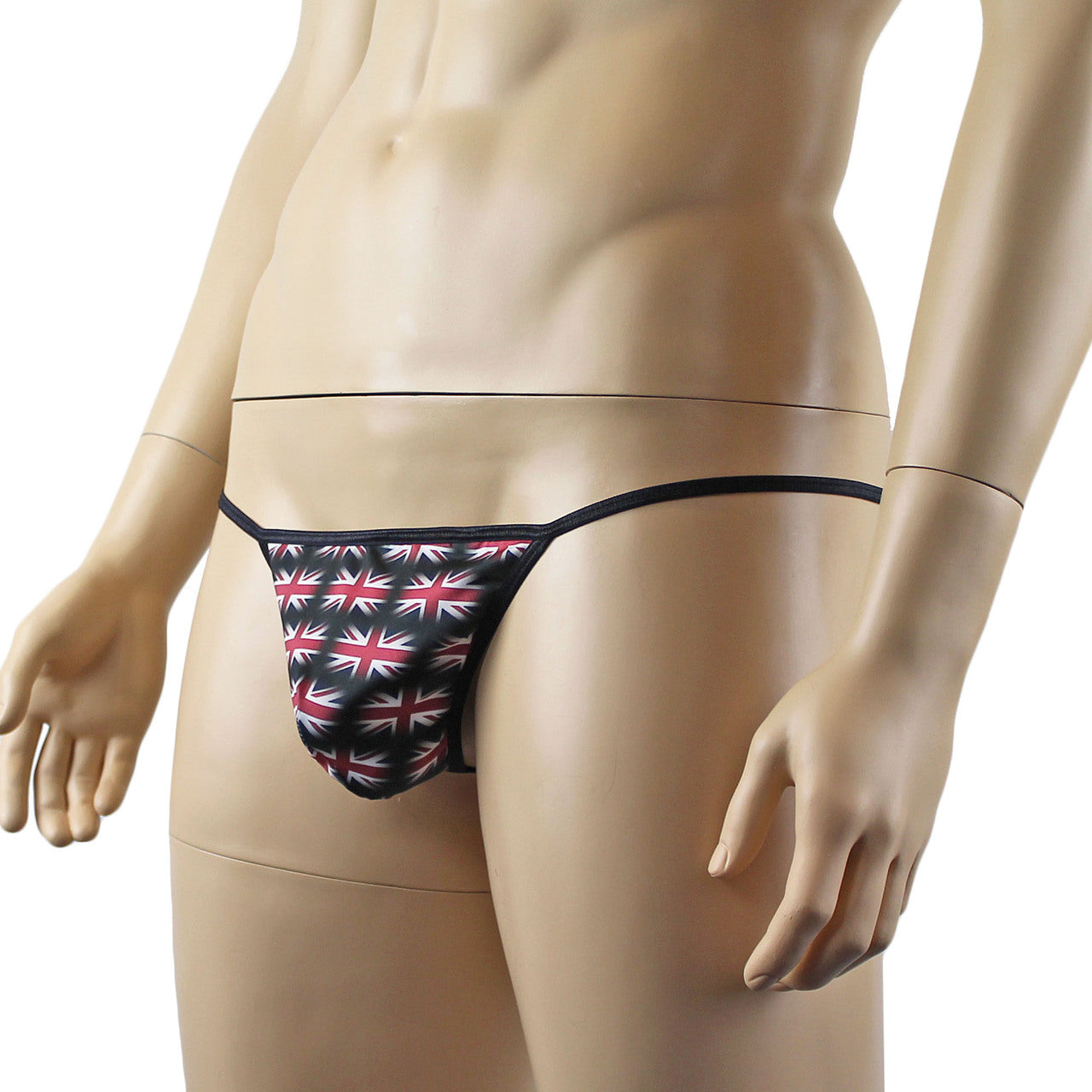 Mens UK British Flag Pouch G string