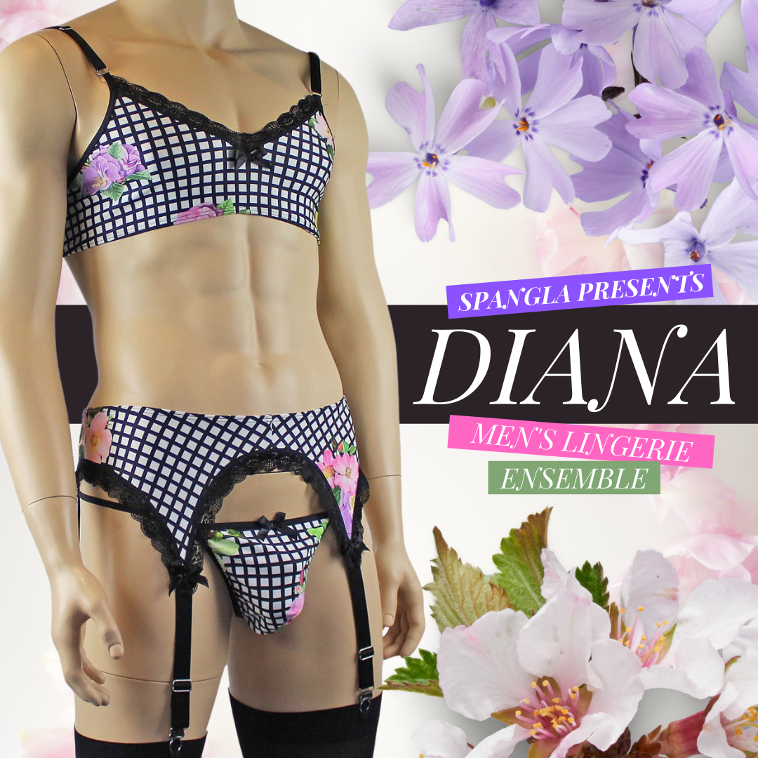 Dream About DIANA as Stunning Men’s Lingerie Set Perfect for You!