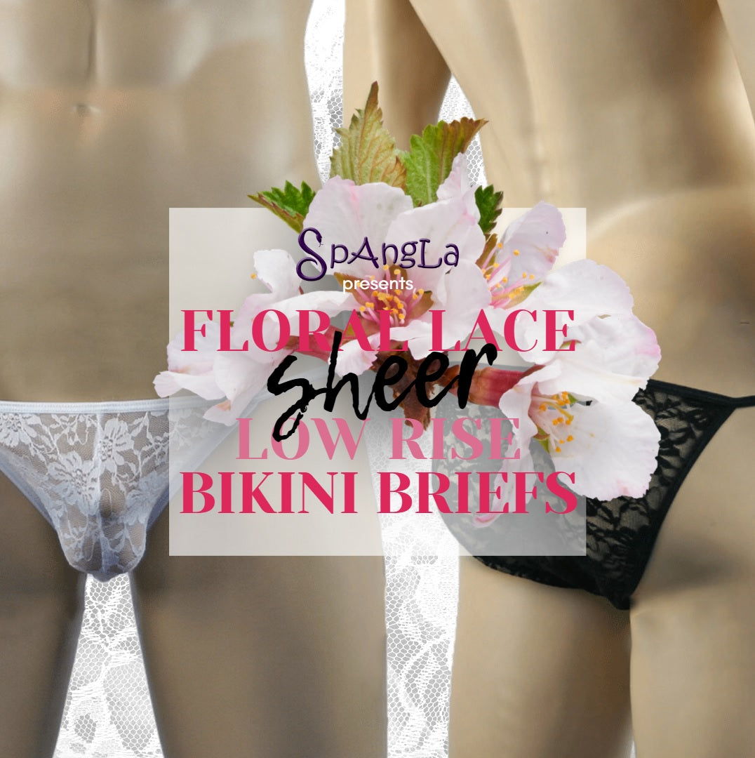 Spangla Presents a Sheer Lace Underwear with more Bum Support