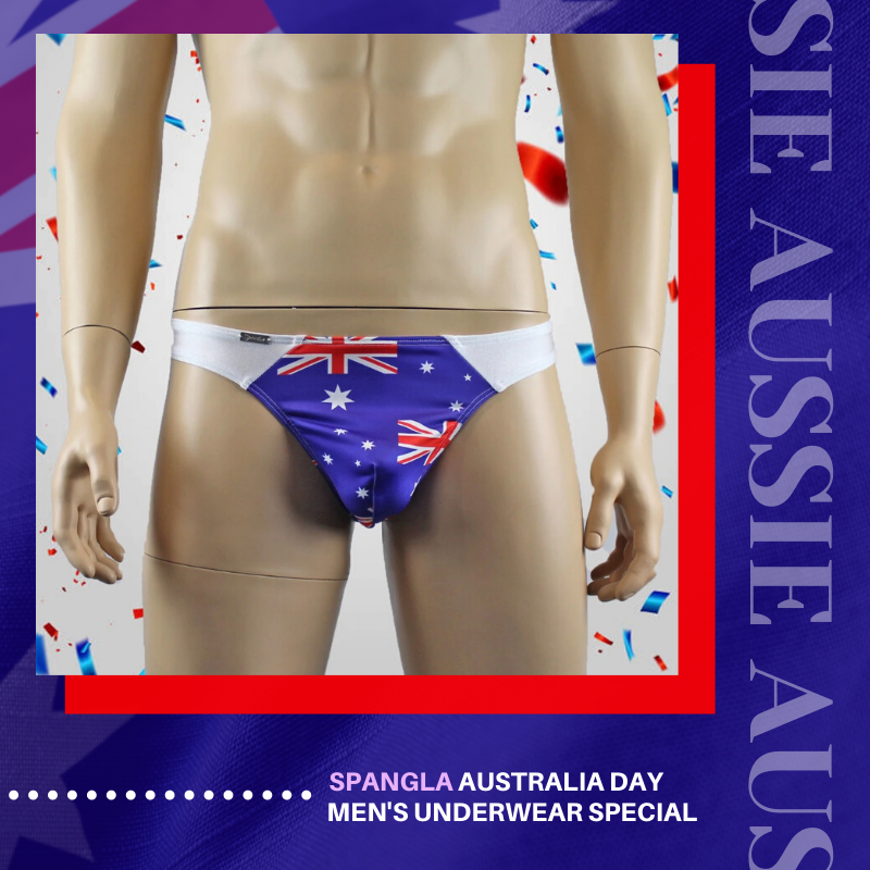 Celebrate Australia Day with your Mates in Spangla Mens Underwear!