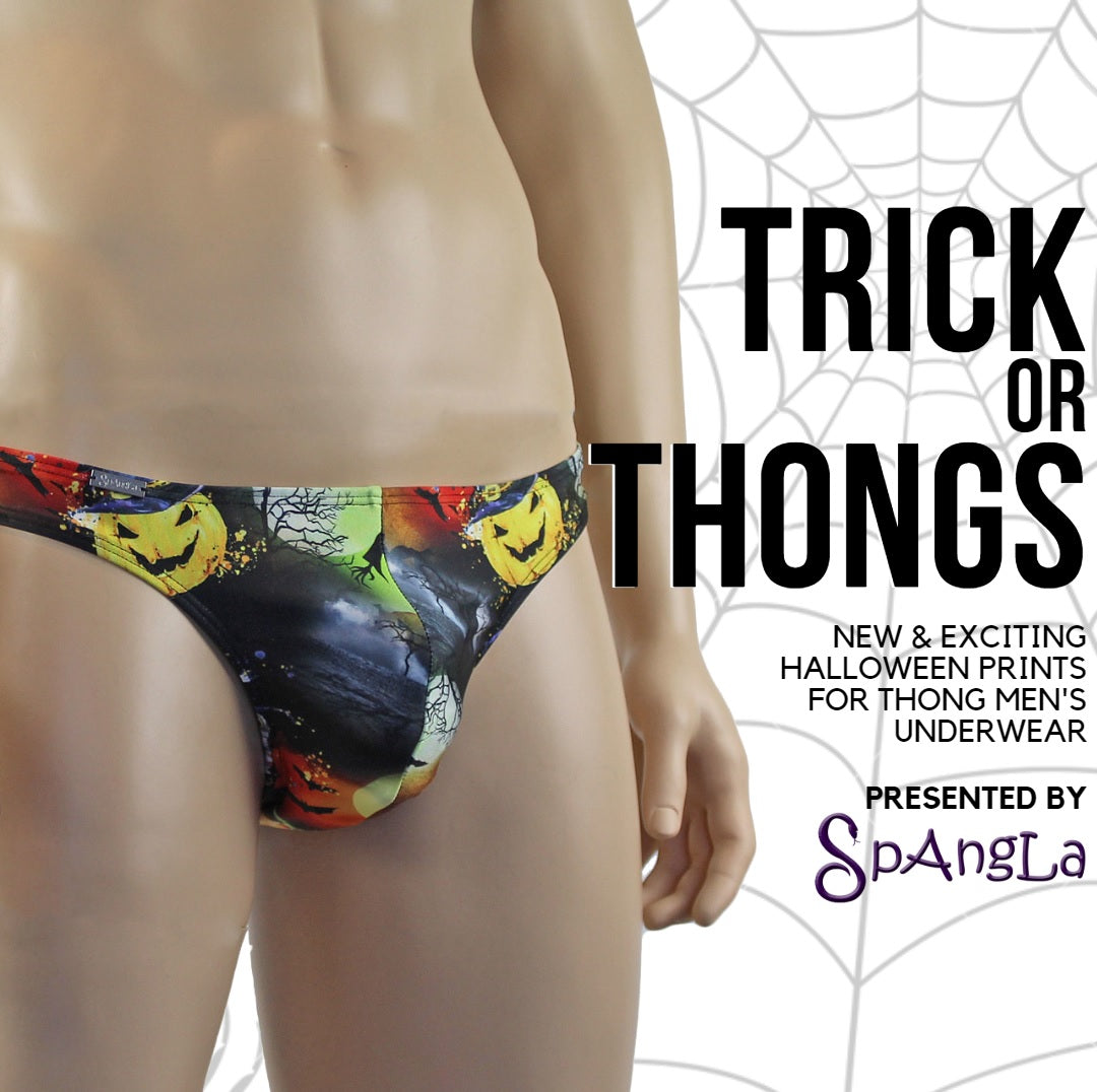 TRICK or THONGS: Bum-tastic Spangla Thong Men’s Underwear Styles Fit for Halloween!