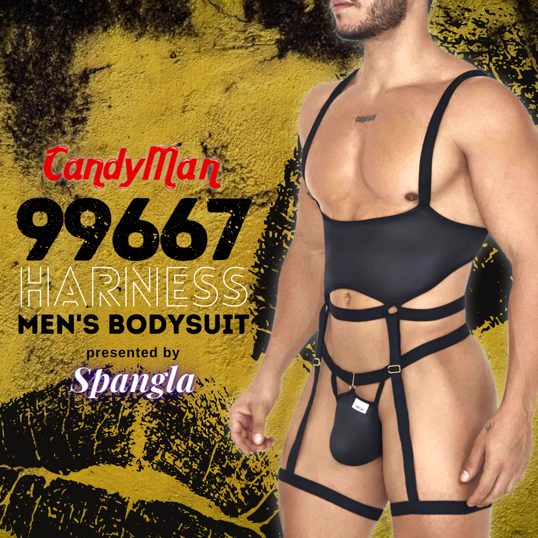 A Three-Piece Intimate Look from Candyman Mens Underwear That’s All Connected as One!