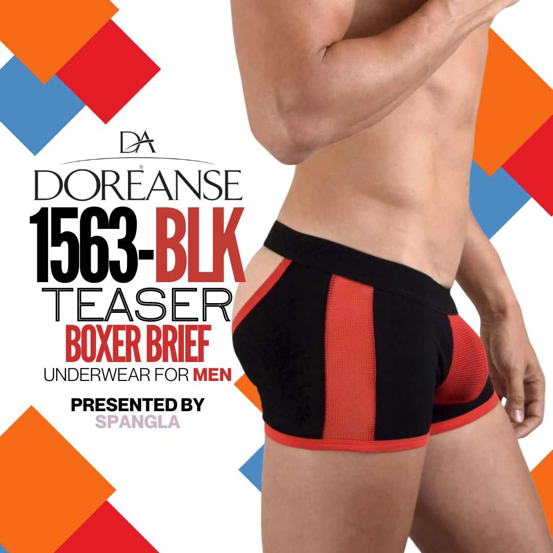Tease and Let Them Have a Second Look with the Doreanse Teaser Boxer Men’s Underwear!