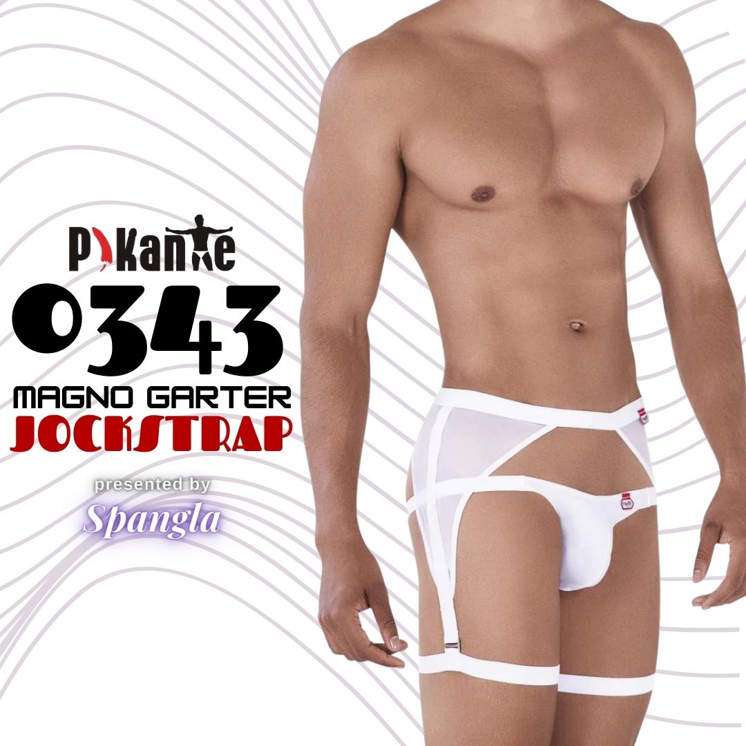 Garterbelt and Jockstrap in One Sexy Underwear Piece by Pikante!