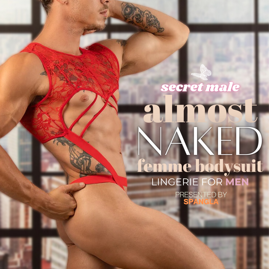 Intimate Moments in Men’s Lingerie Gets a Boost with this Secret Male Bodysuit