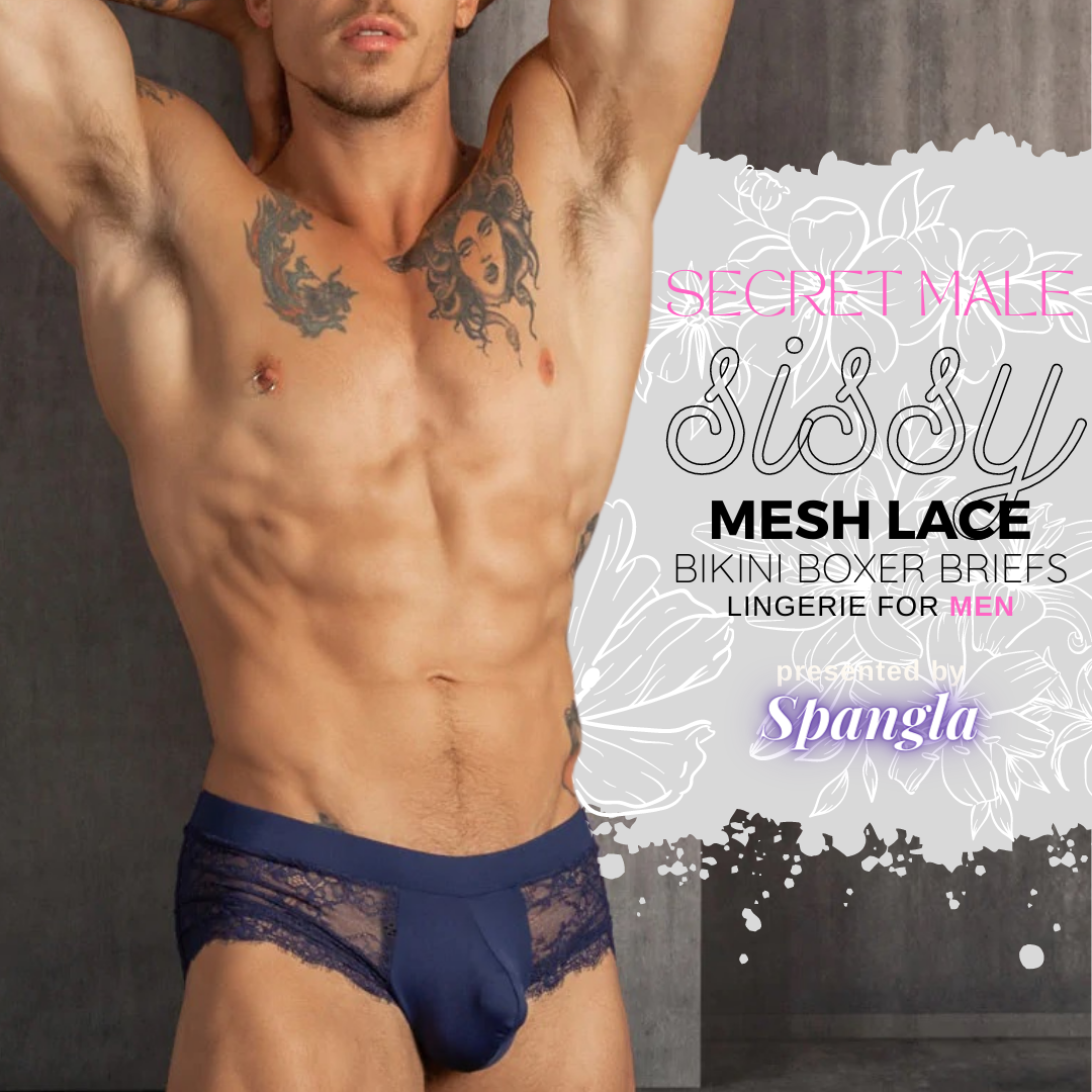 The Classic Boxer Brief But Make It “Sissy” from Secret Male!