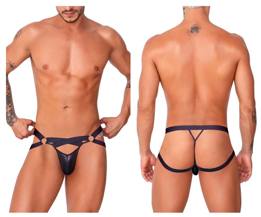 CandyMan 99761 Jock G-String Black