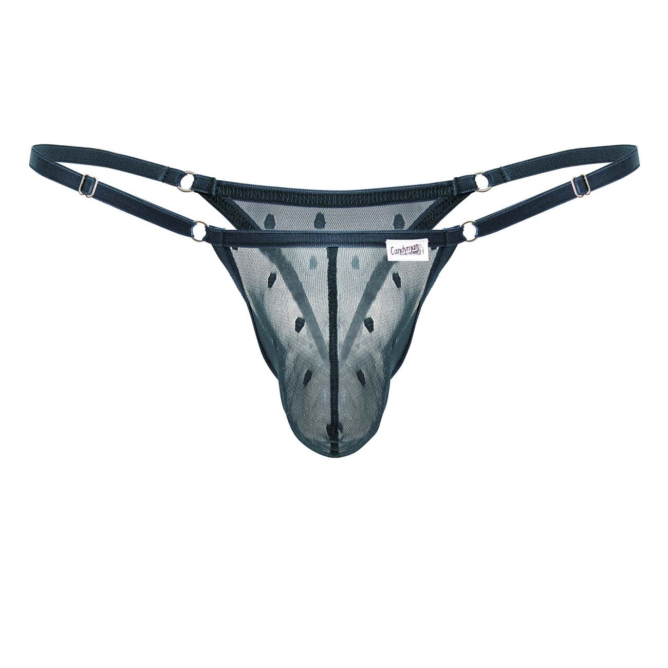CandyMan 99824 Mesh Thongs Green
