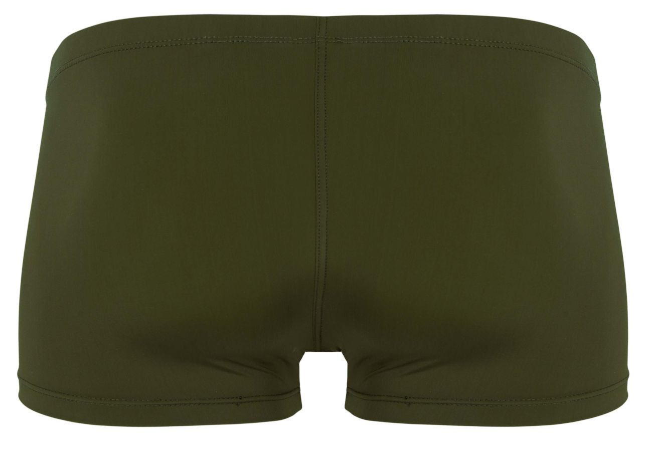 Clever 1842 Buenavista Male Sleek Contoured Pouch Trunks Green