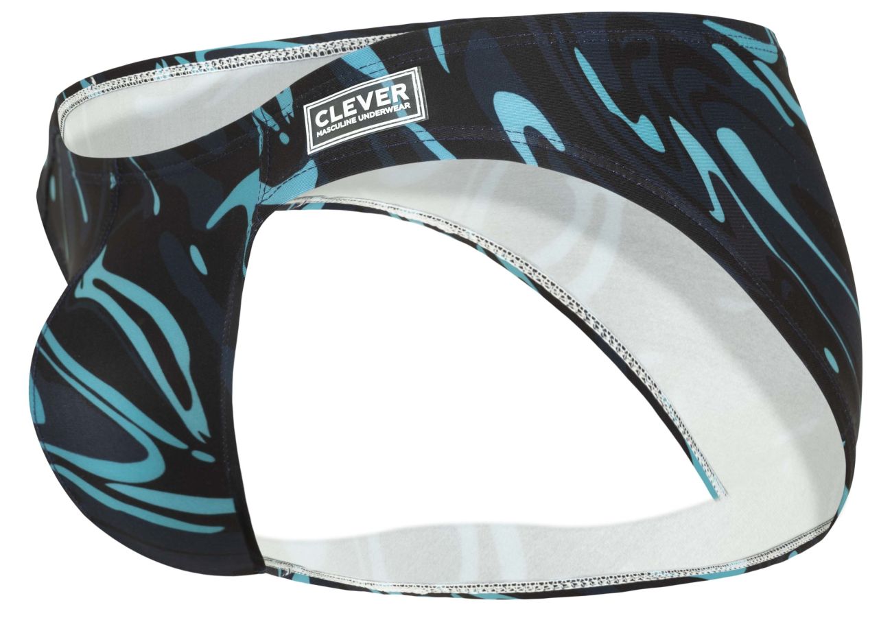 Clever 1861 Mens Grosh High Cut Bikini Brief Dark Blue