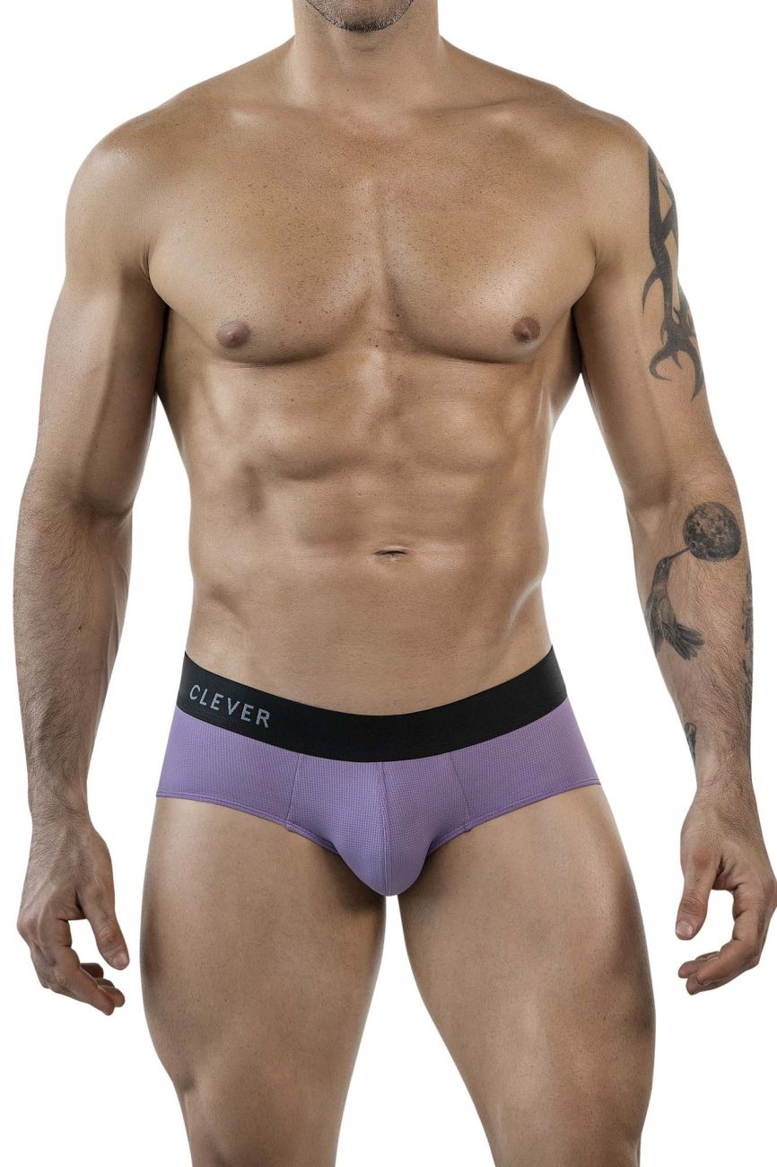 Clever 1862 Oneal Male Sleek & Modern Briefs Petrol Lilac