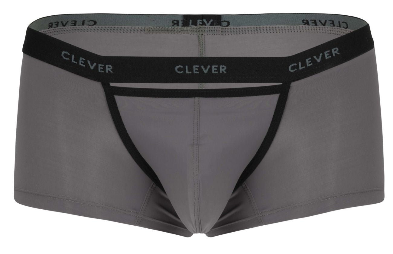Clever 1866  Mens Tokio Cut Out Front Trunks Gray