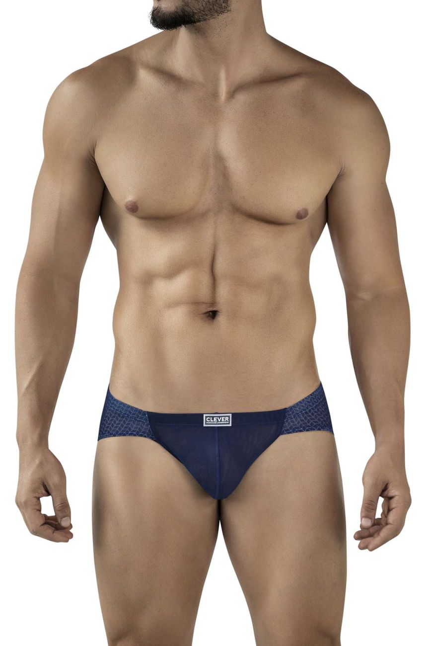 Clever 2016 Mosaico Mens Light Weight Breathable Briefs Dark Blue