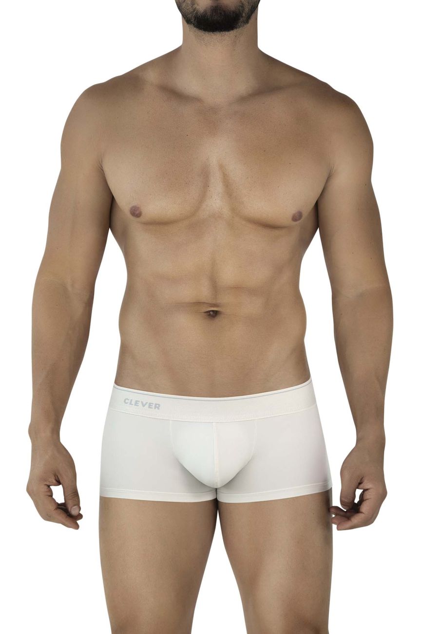Clever 2042 Mendoza Mens Smooth Body Hugging Trunks Beige