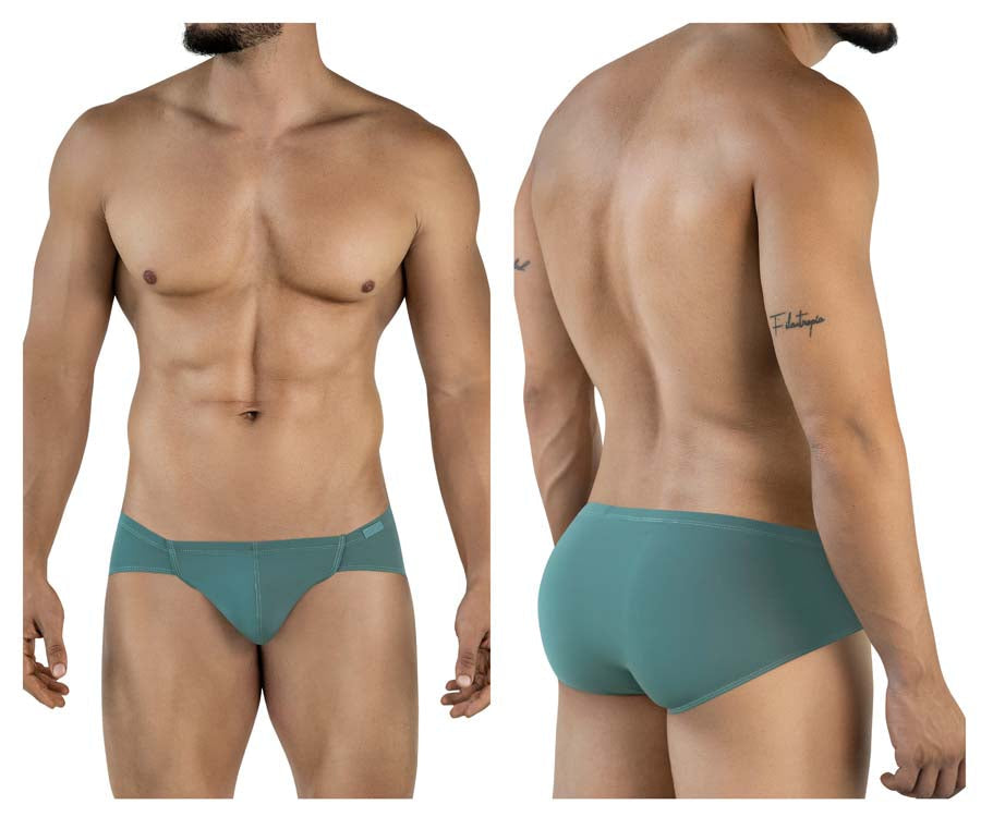 Clever 2043 Mendoza Mens Supportive & Sexy Briefs Green