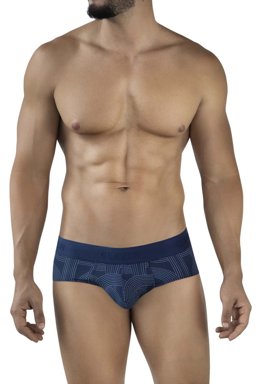Clever 2055 Mens Bodyhugging Classic Briefs Dark Blue