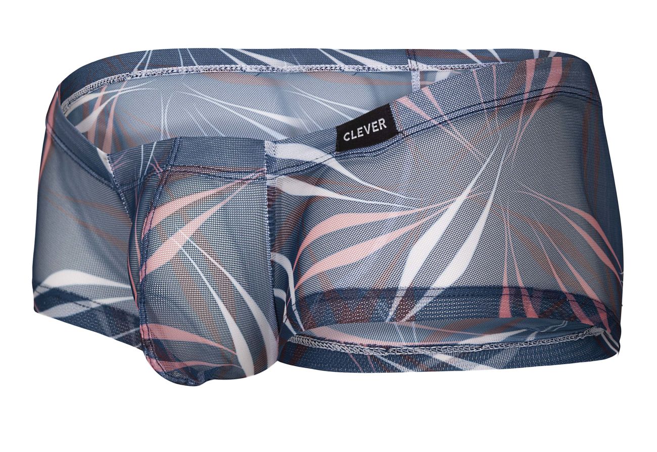 Clever 229940 3PK Australian Latin Trunks Blue-Black-Black