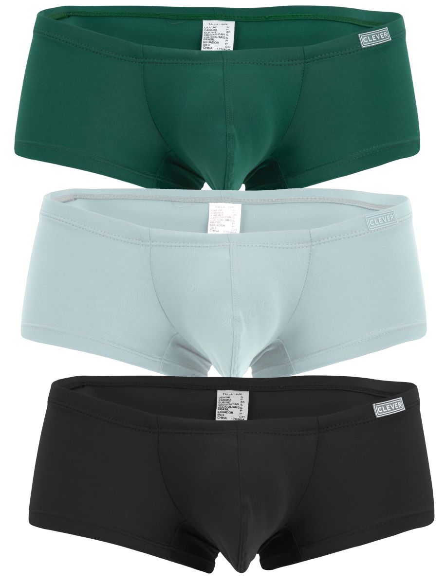 Clever 229960 3PK Australian Latin Trunks Multi Pack Set
