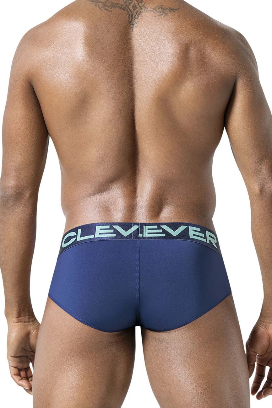 Clever 519968 3 Pack Mens Australian Latin Briefs Beige-Blue-Green