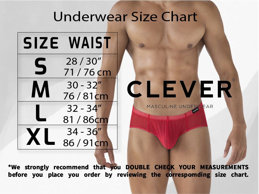 Clever 2005 Raices Mens Sleek Minimal Cut Briefs Light Blue