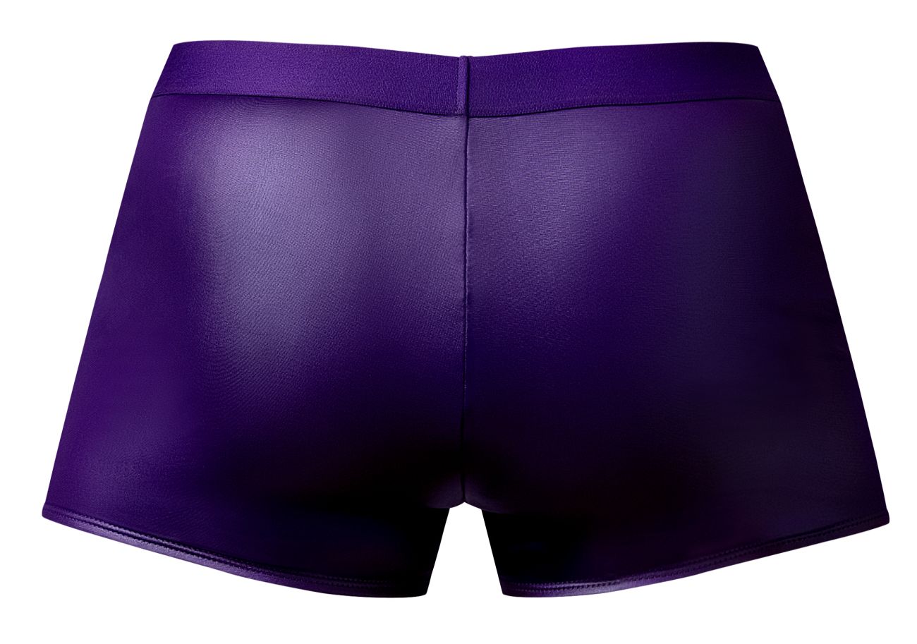 Male Power 152-302 Eggplant Mens Crossover Short Plum
