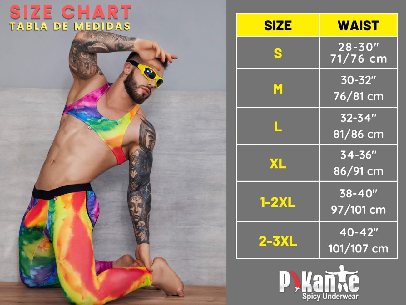 Pikante 2114 Lenox Mens Modern Minimalist Briefs Neon Green
