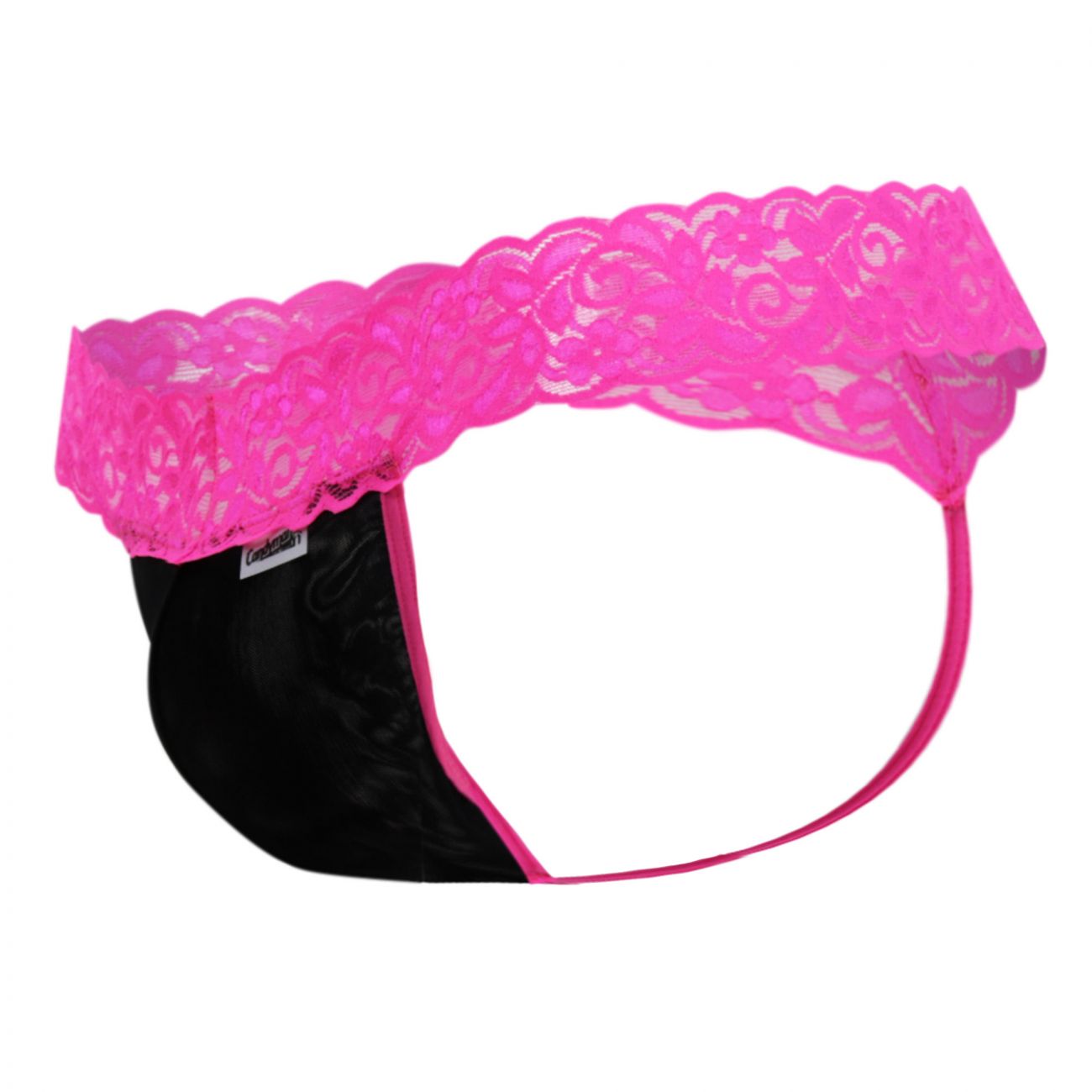 CandyMan 99370X Alluring Thongs Hot Pink Plus Sizes